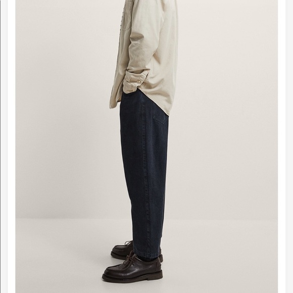 Zara Straight Tapered Leg Jeans - Picture 2 of 12